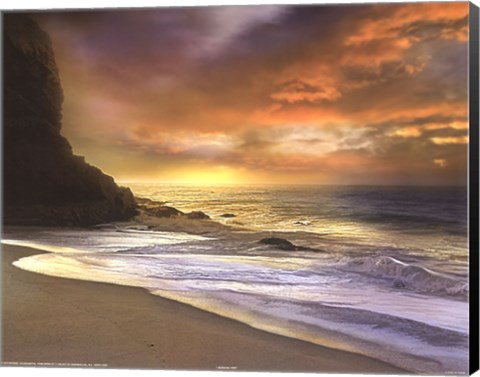 Framed Morning Fire Print
