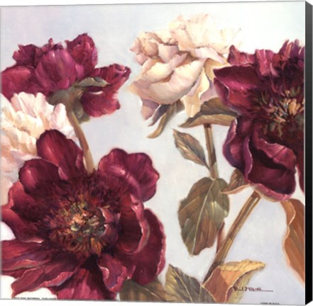 Framed Peony Print