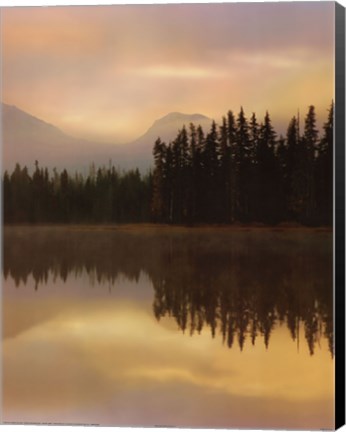 Framed Twilight Reflection II Print