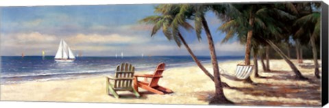 Framed Fair Island II Print