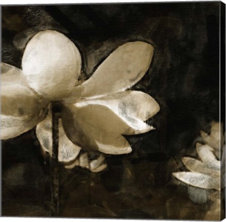 Framed Bronze Lily II Print