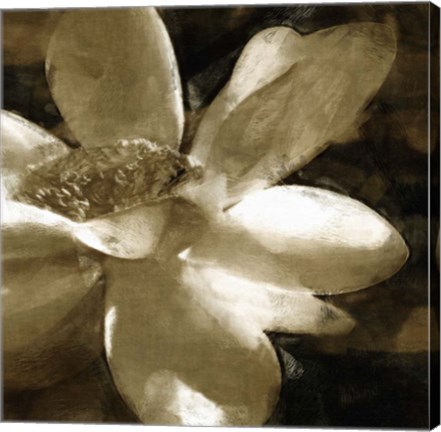 Framed Bronze Lily III Print