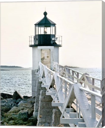 Framed Lighthouse Views I Print