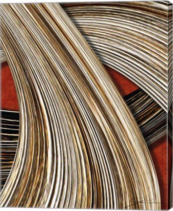 Framed Tangle Tile III Print