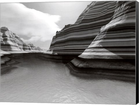 Framed Majestic Canyon II Print
