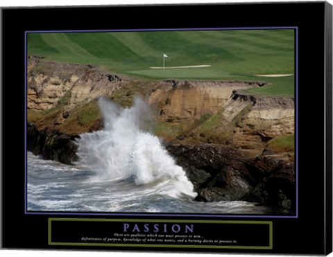 Framed Golf-Passion Print