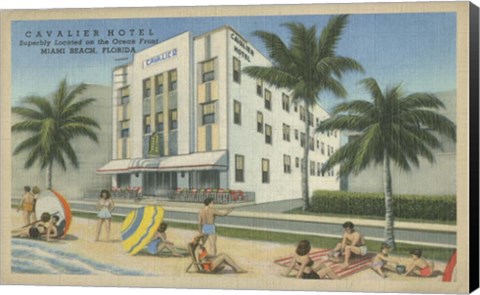 Framed Miami Beach II Print