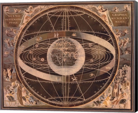 Framed Celestial II Print