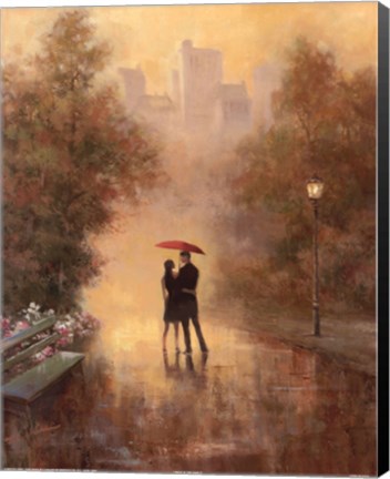 Framed Walk in the Park I Print
