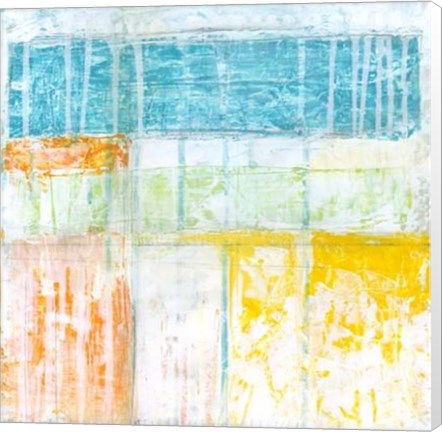 Framed Distant Colors II Print