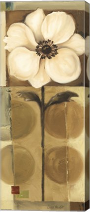 Framed 60&#39;s Blooms 4 detail Print