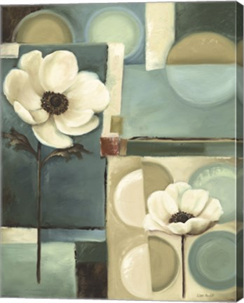 Framed 60&#39;s Bloom 2 Print