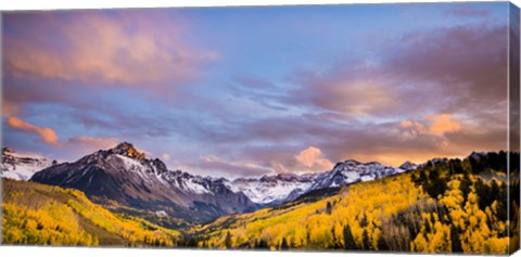 Framed Fall Valley Print