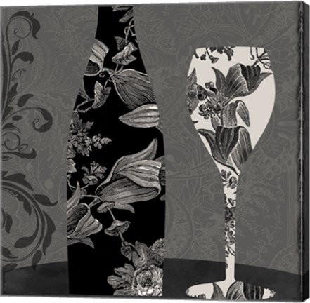 Framed Vin Elegant II Print