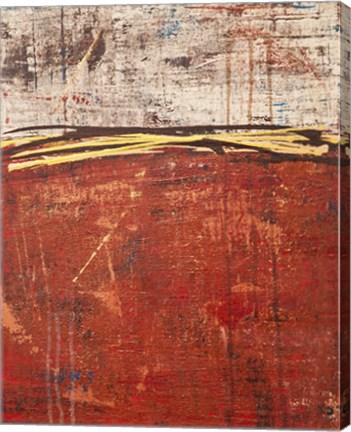 Framed Lithosphere XXIX Canvas 3 Print