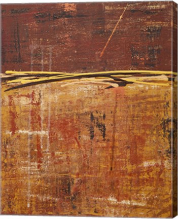 Framed Lithosphere XXIX Canvas 1 Print