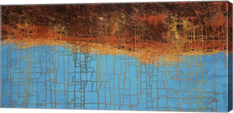 Framed Electrical Charge X Print