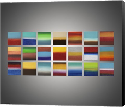 Framed Dreaming of 21 Sunsets Print