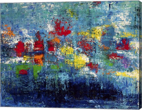 Framed Water Garden Print