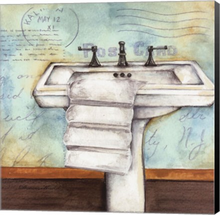 Framed Cleanse Bath Print