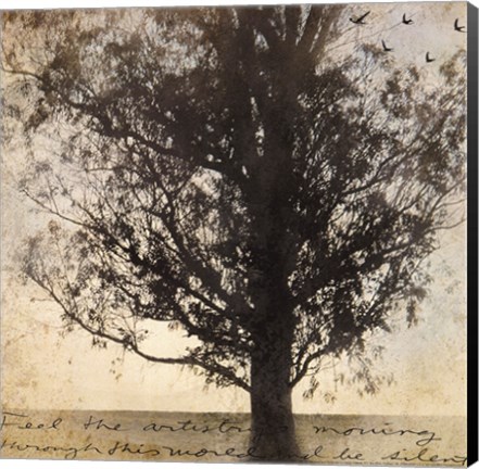 Framed Under the Trees II Print