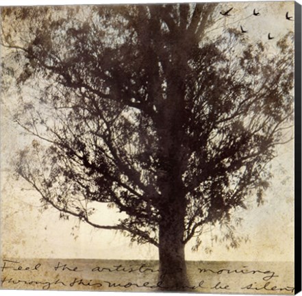 Framed Under the Trees II Print