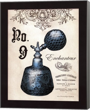 Framed French Perfume 9 - mini Print
