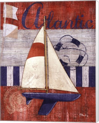 Framed Maritime Boat I Print