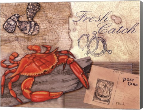 Framed Fresh Catch Print
