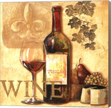 Framed Tasting Notes II Print
