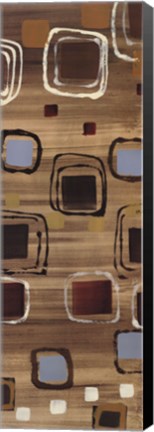 Framed Square Dance Panel II Print