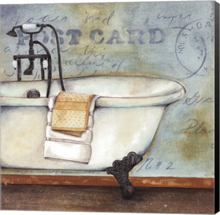 Framed Soothing Bath Print