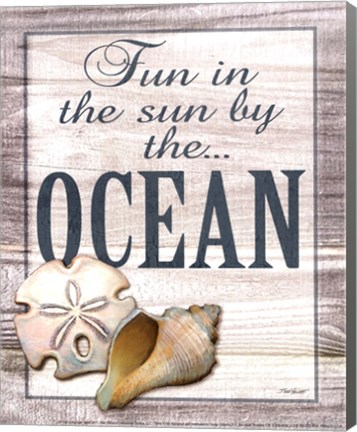 Framed Fun in the Sun - mini Print