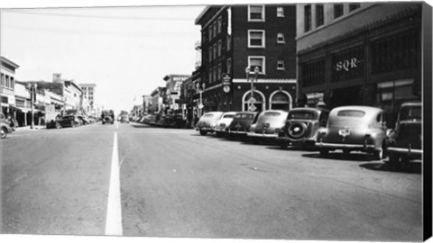 Framed Downtown Anaheim 1946 Print