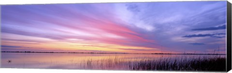 Framed Boga Sunset Print