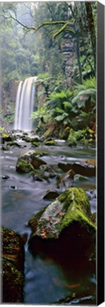 Framed Hopetoun Falls Vert Print