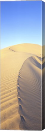 Framed Mungo Dune Vert Print