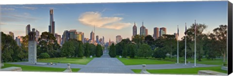 Framed Melbourne Print