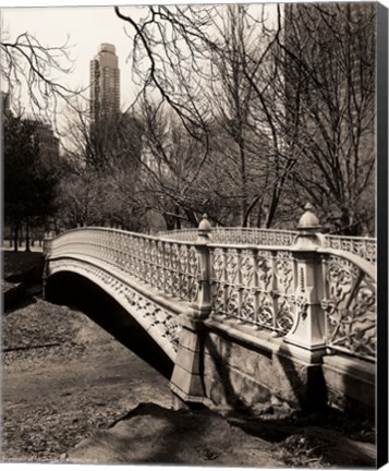 Framed Pine Bank Bridge NYC Print