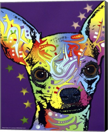 Framed Chihuahua II Print