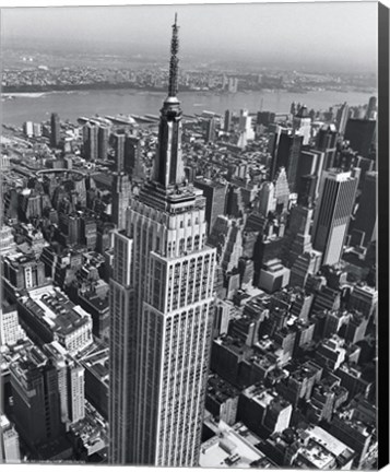 Framed Empire State Building 1 Print