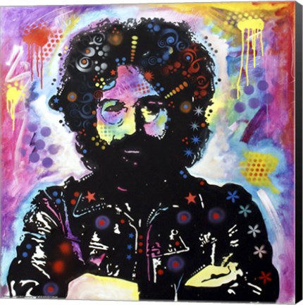 Framed Jerry Garcia Print