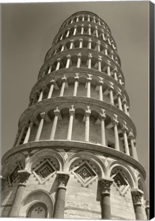 Framed Pisa Tower II Print