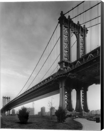 Framed Manhattan Bridge Print
