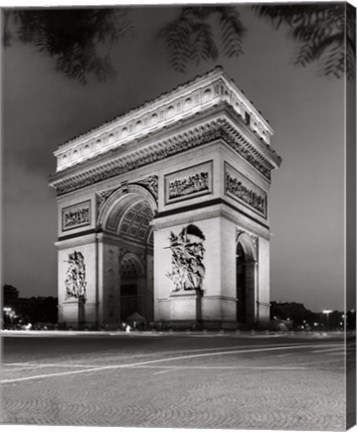 Framed Arc de Triomphe Paris Print