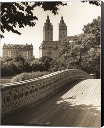 Framed Bow Bridge NYC Print