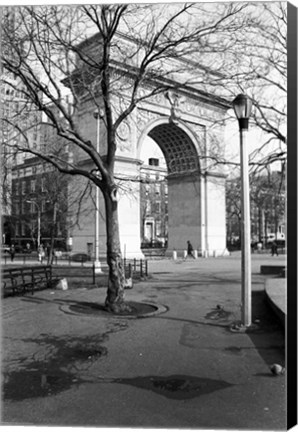 Framed Arc de Triomphe in Washington Square Park Print