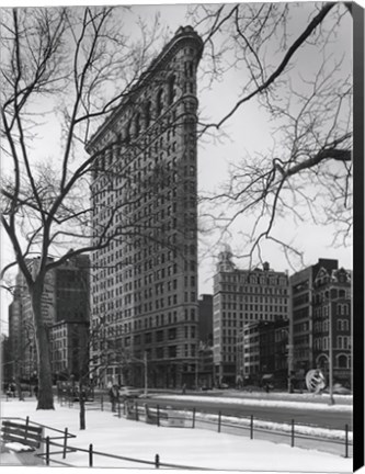 Framed Flatiron Building NYC Print