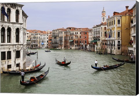 Framed Venice Canal Print