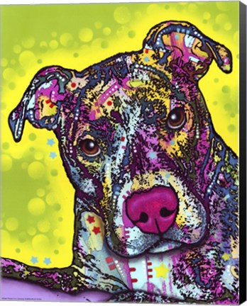 Framed Brindle Print